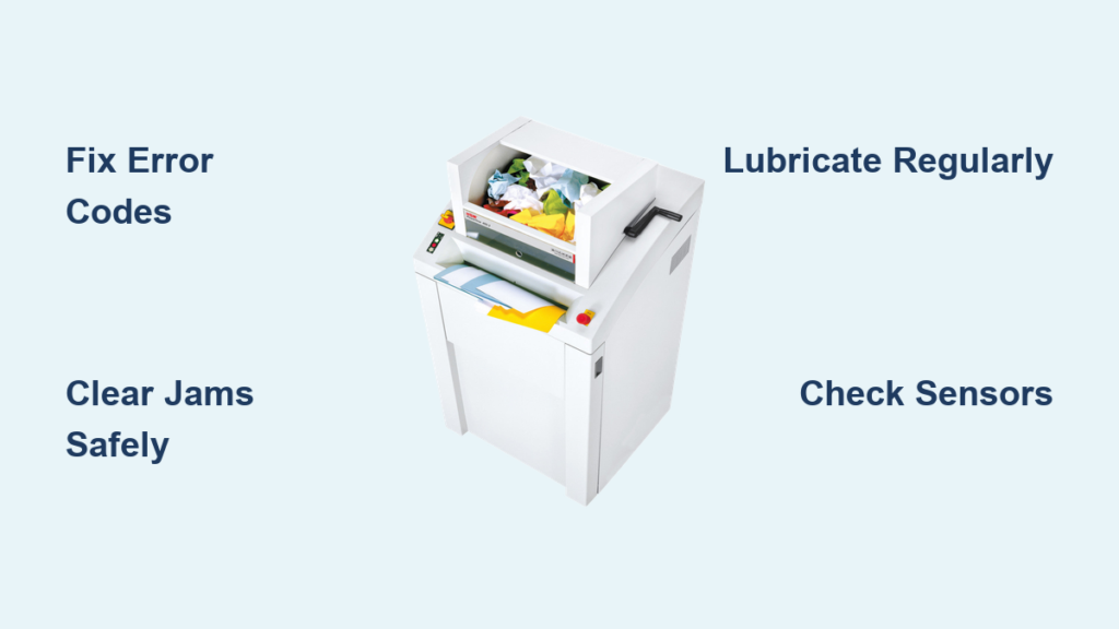 How to Repair HSM Shredder: Quick Steps