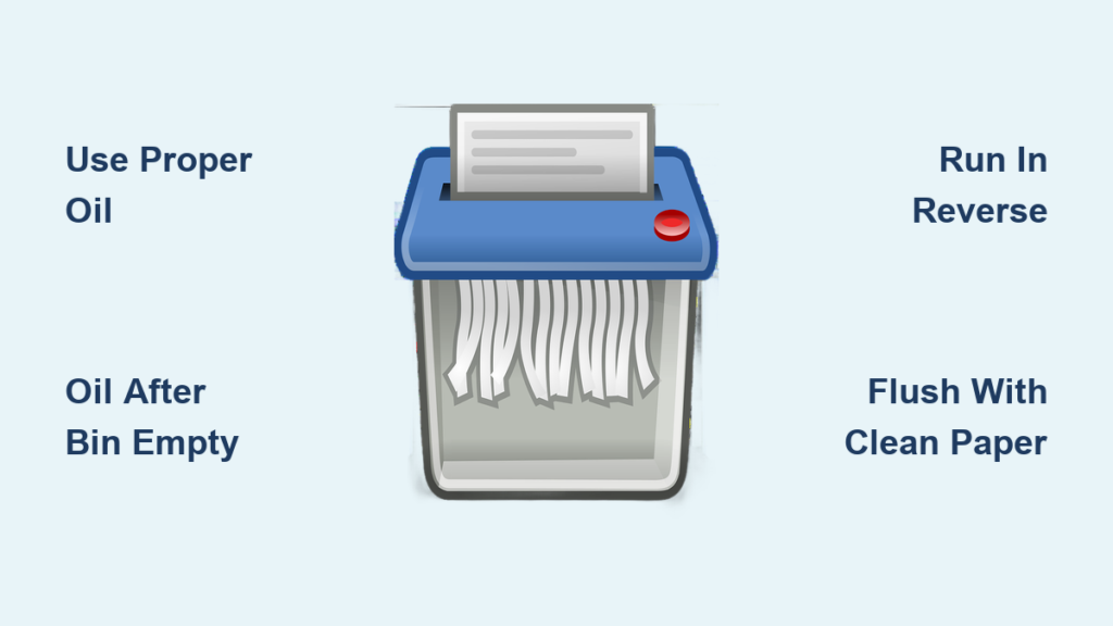 How to Oil a Paper Shredder: Quick Steps